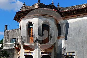 Architecture house colonial mexico