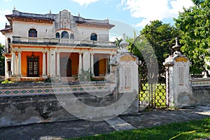 Architecture house colonial mexico