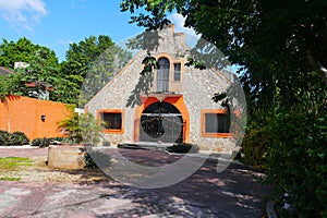 Architecture house colonial mexico