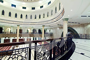 Architecture Inside of Al Faruq Mosque.