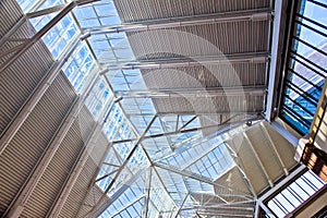Architecture Inside Roofline Steel and Glass 2