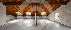 Architecture interiors, modern house