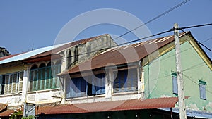 architecture in kampot in cambodia