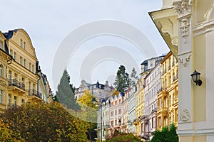 Architecture of Karlovy Vary