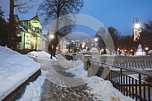 Architecture of Krynica Zdroj