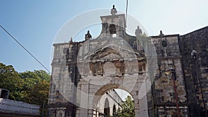 architecture landmarks of portuguese town lisbon