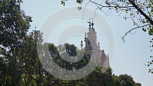 architecture landmarks of portuguese town lisbon