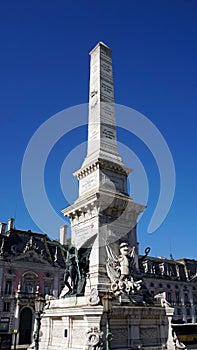 architecture landmarks of portuguese town lisbon