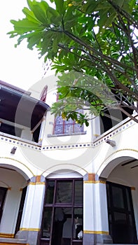 Architecture of Lawang Sewu building in Semarang City, Central Java, Indonesia.