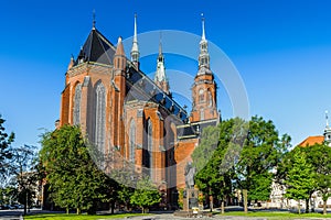 Architecture in Legnica. Poland