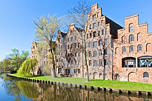 Architecture in Lubeck, Germany.