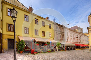 Architecture of Lviv. Ukraine.