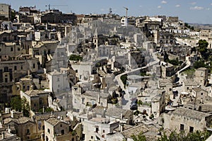 Architecture of Matera, Basilicata, Italy