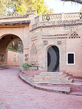 Architecture of Medina village in Agadir, Morocco