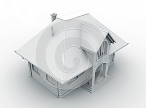 Architecture model house