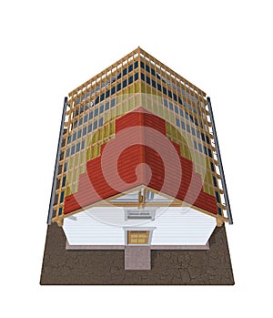 Architecture model house