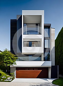 Architecture modern design, house
