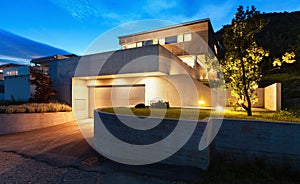 Architecture modern design, house photo