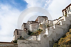 Architecture of Monastery in Lhasa, Tibet