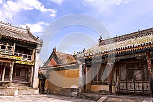 Architecture of Monastery in Mongolia