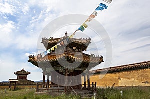 Architecture of Monastery in Mongolia