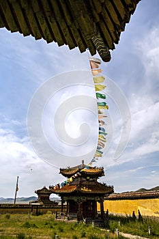 Architecture of Monastery in Mongolia