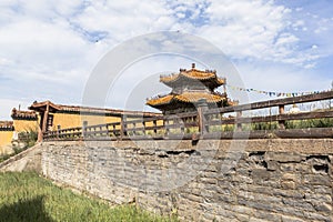 Architecture of Monastery in Mongolia