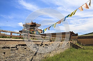 Architecture of Monastery in Mongolia