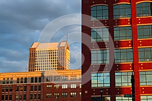 Architecture montage in Columbus Ohio