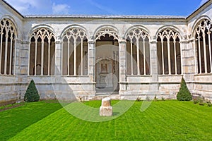 Architecture of Monumental Cemetery in Pisa