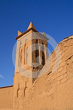 Architecture of a moroccan casbah