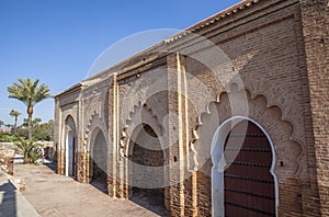 Architecture of Mosque in Marrakech, Morocco