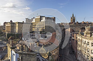 Architecture of Newcastle upon Tyne, UK