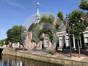 Architecture next to the canal in balk