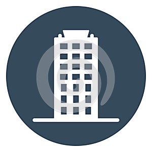 Architecture, office building Isolated Vector Icon which can be easily modified or edit