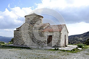 Architecture from old church in Kato Lefkara village
