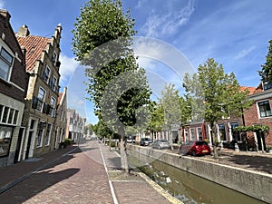 Architecture in the old city of Franeker