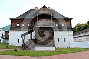 Architecture of old Slavonic building