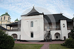 Architecture of old Slavonic building photo