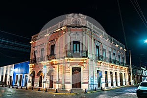 Architecture of the old town of Aguascalientes, Mexico photo