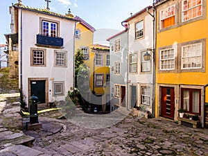 Architecture in the Old Town of Porto in Portugal