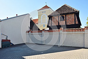 Architecture of old town, Ventspils
