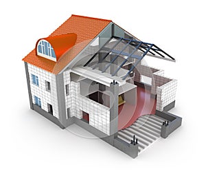 Architecture plan house