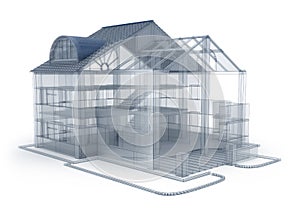 Architecture plan house