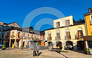 Architecture of Ponferrada in Spain photo