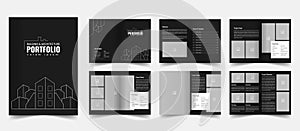 Architecture portfolio template, Photography Design Portfolio and Multipurpose brochure layout design