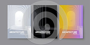 Architecture poster set.