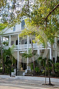 Architecture in the pretty town of Key west