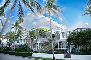 Architecture in the pretty town of Key west