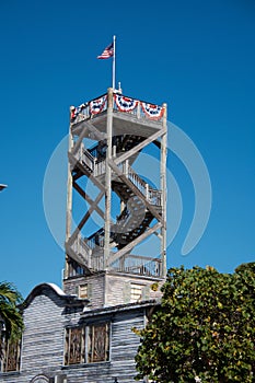 Architecture in the pretty town of Key west